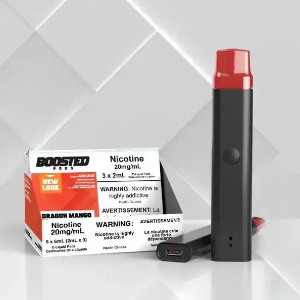 Boosted Pod 3-Pack - Dragon Mango - Prefilled Pod - Vapeshop Mania