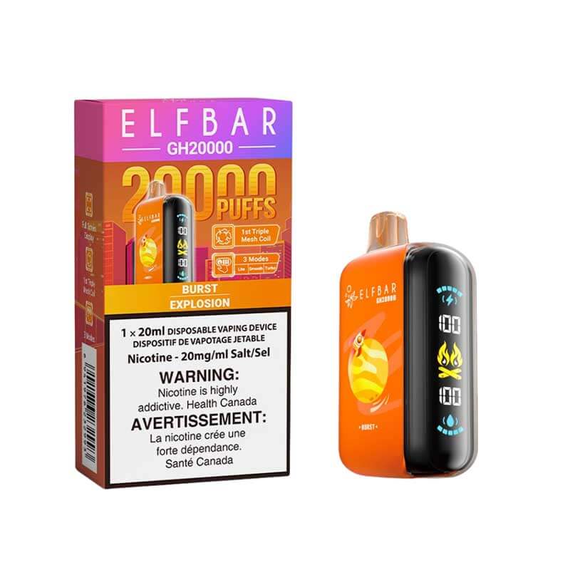 ELF Bar GH20K - Burst - Disposable Vape - Vapeshop Mania