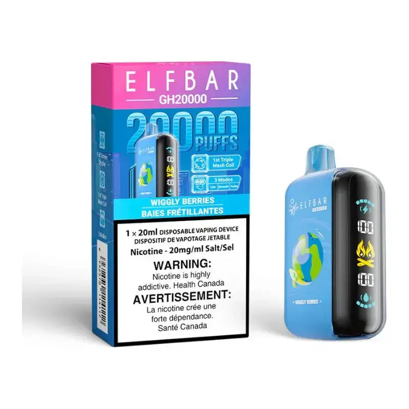 ELF Bar GH20K - Wiggly Berries - Disposable Vape - Vapeshop Mania
