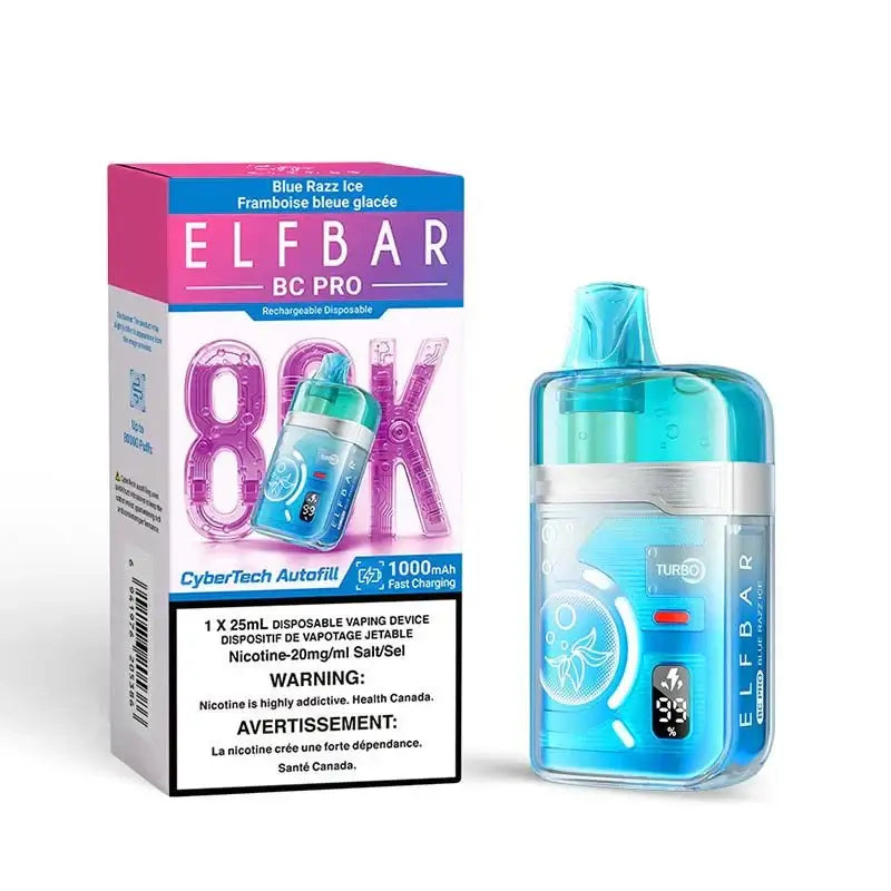 Elf Bar BC Pro 80K - Blue Razz Ice