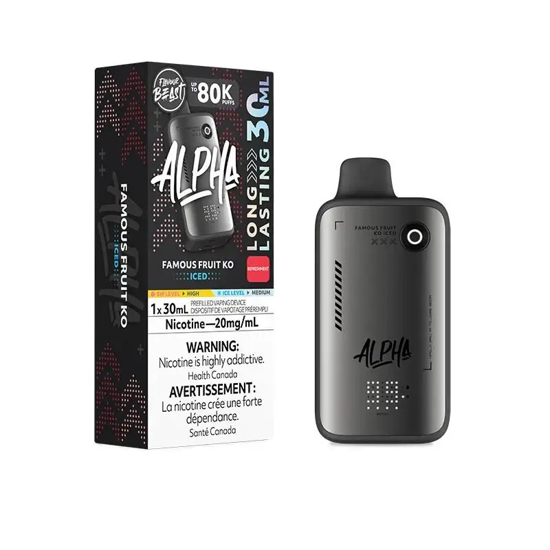 Flavour Beast Alpha 80K - Famous Fruit KO Iced