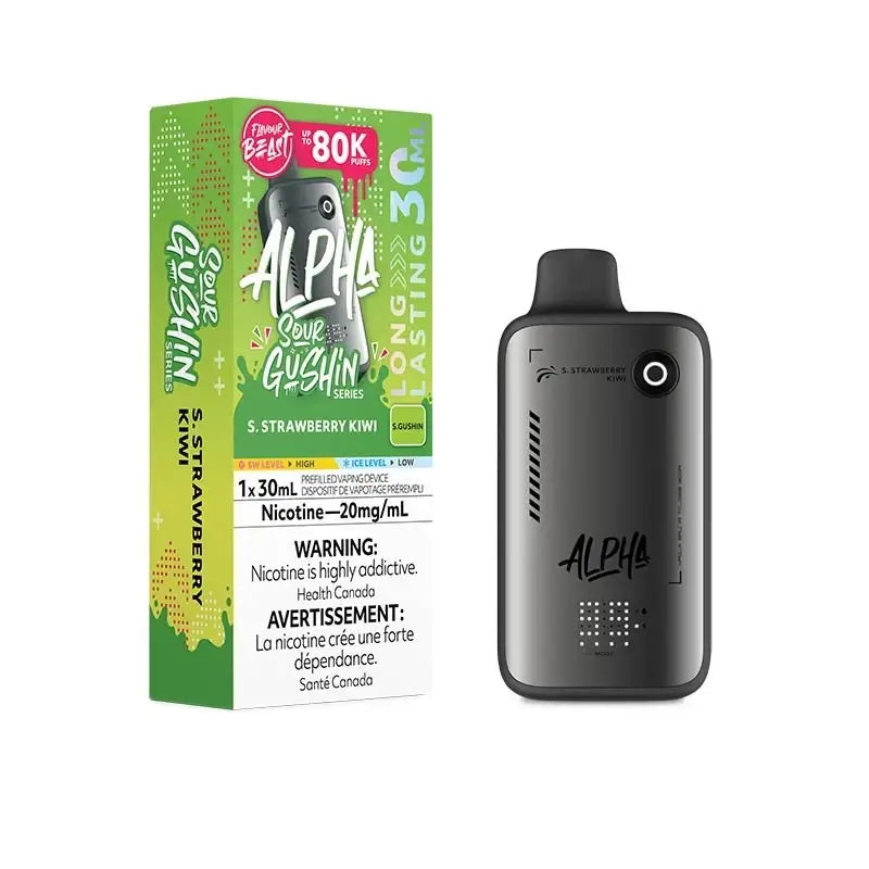 Flavour Beast Alpha 80K - Gushin S. Strawberry Kiwi