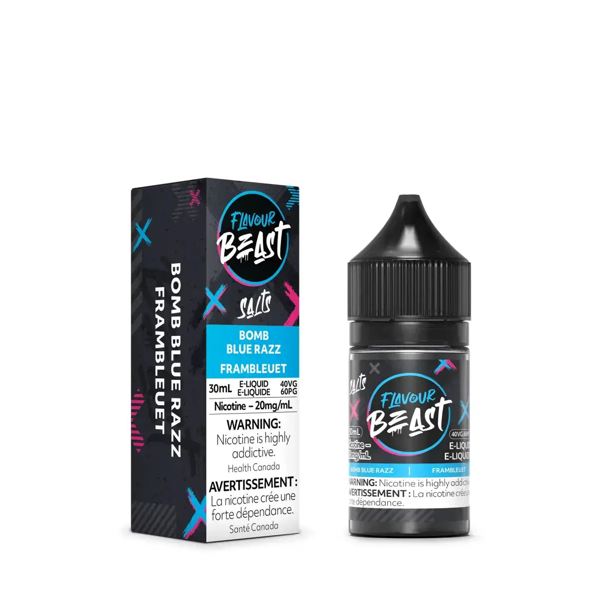 Flavour Beast - Bomb Blue Razz - Salt Nic E-Liquid