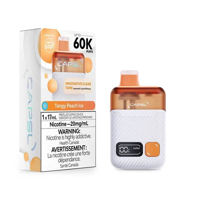 Flavour Beast CAPSL 60K - Tangy Peach Ice