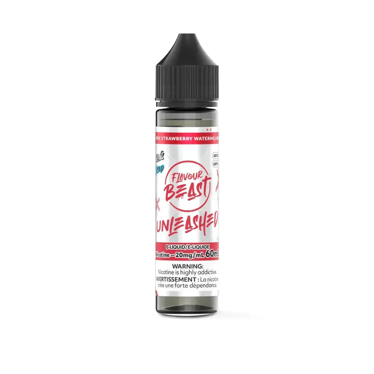 Flavour Beast Epic - Strawberry Watermelon Ice - Salt Nic E-Liquid