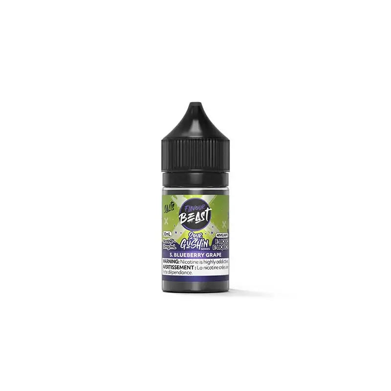Flavour Beast Gushin - Blueberry Grape - Salt Nic E-Liquid