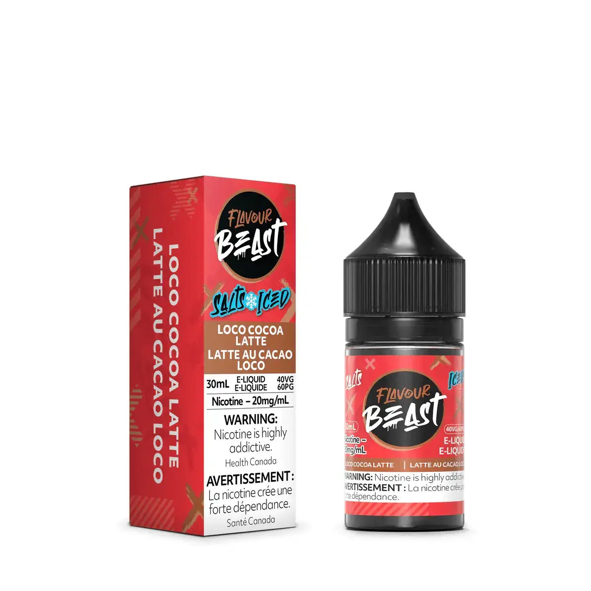 Flavour Beast - Loco Cocoa Latte Ice - Salt Nic E-Liquid