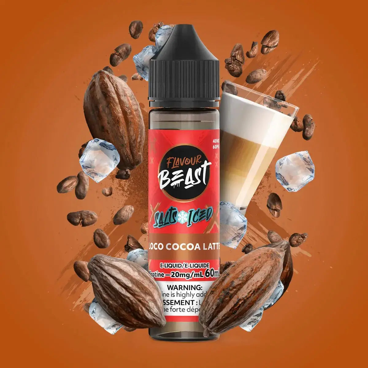Flavour Beast - Loco Cocoa Latte Ice - Salt Nic E-Liquid