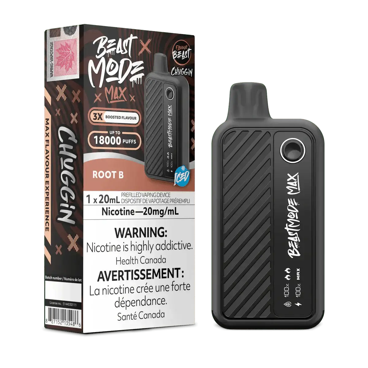 Flavour Beast Mode Max 18K - Chuggin' Root B