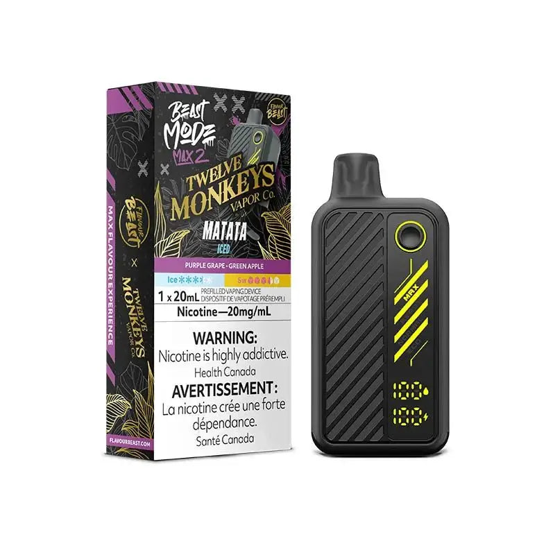 Flavour Beast Mode Max 2 50K - 12 Monkeys Matata Ice