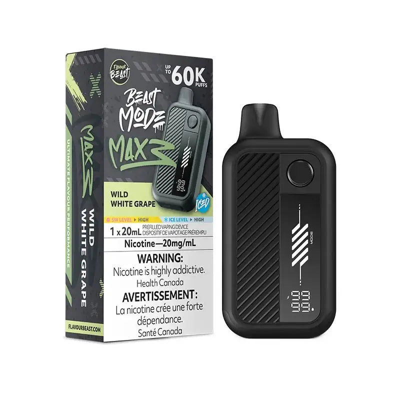 Flavour Beast Mode Max 3 60K - Wild White Grape Iced