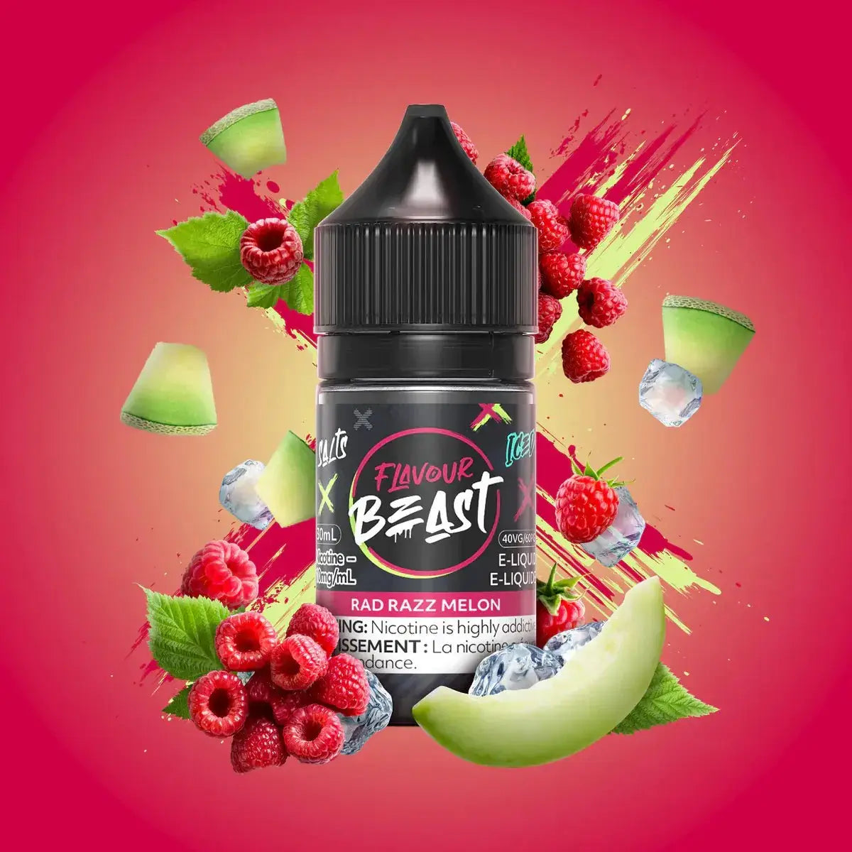 Flavour Beast - Rad Razz Melon - Salt Nic E-Liquid