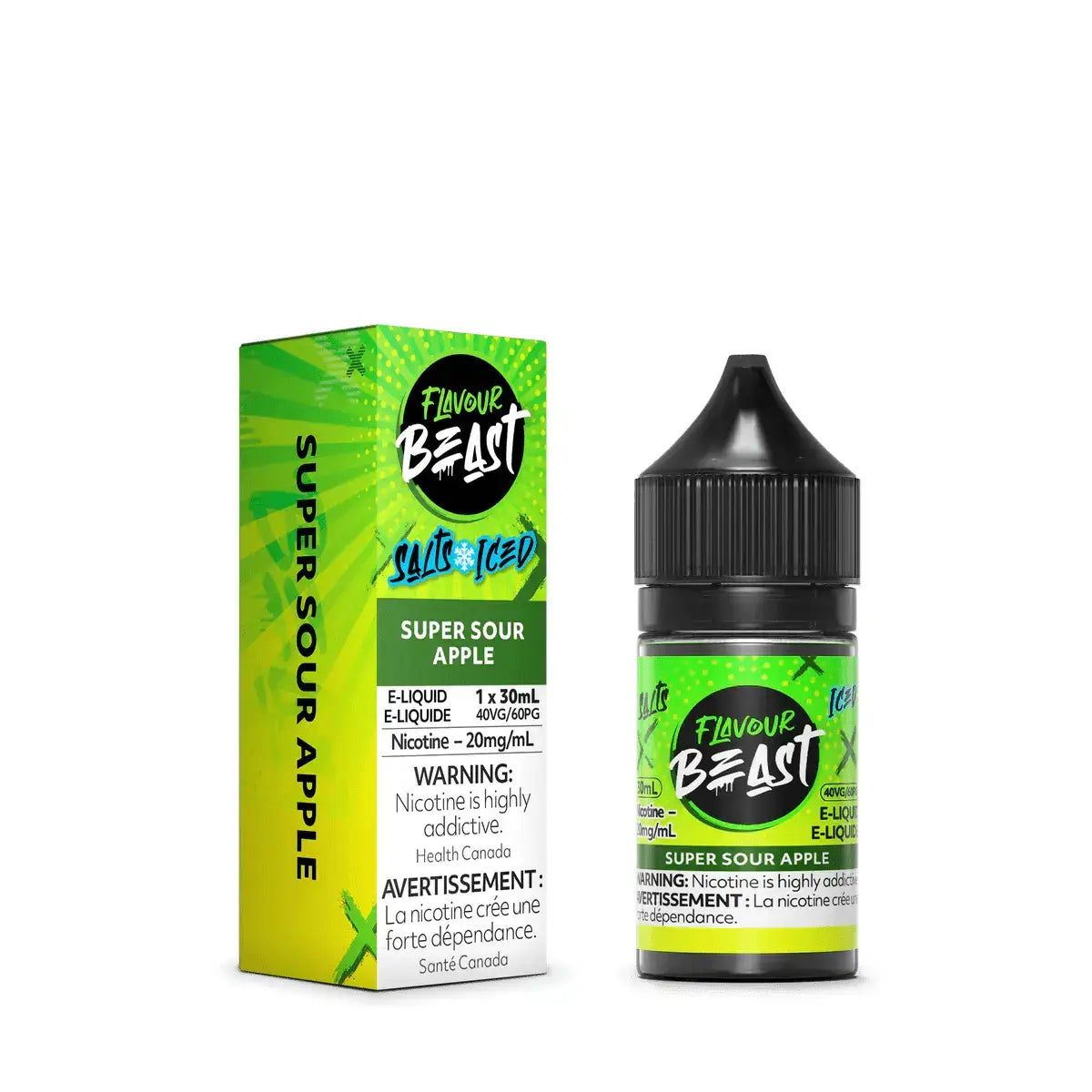 Flavour Beast - Super Sour Apple - Salt Nic E-Liquid