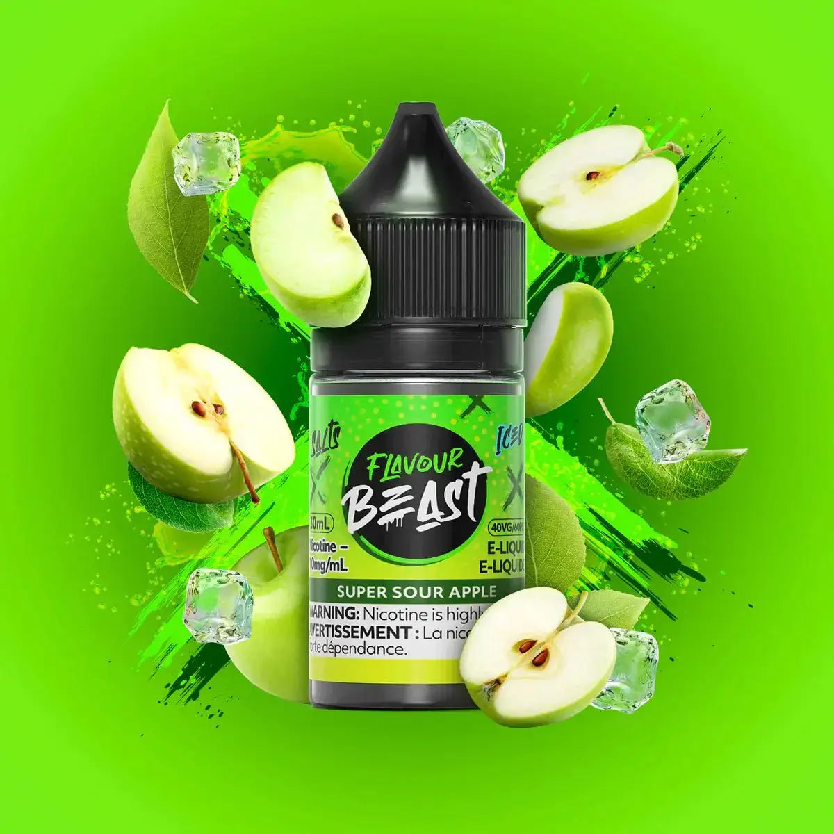 Flavour Beast - Super Sour Apple - Salt Nic E-Liquid