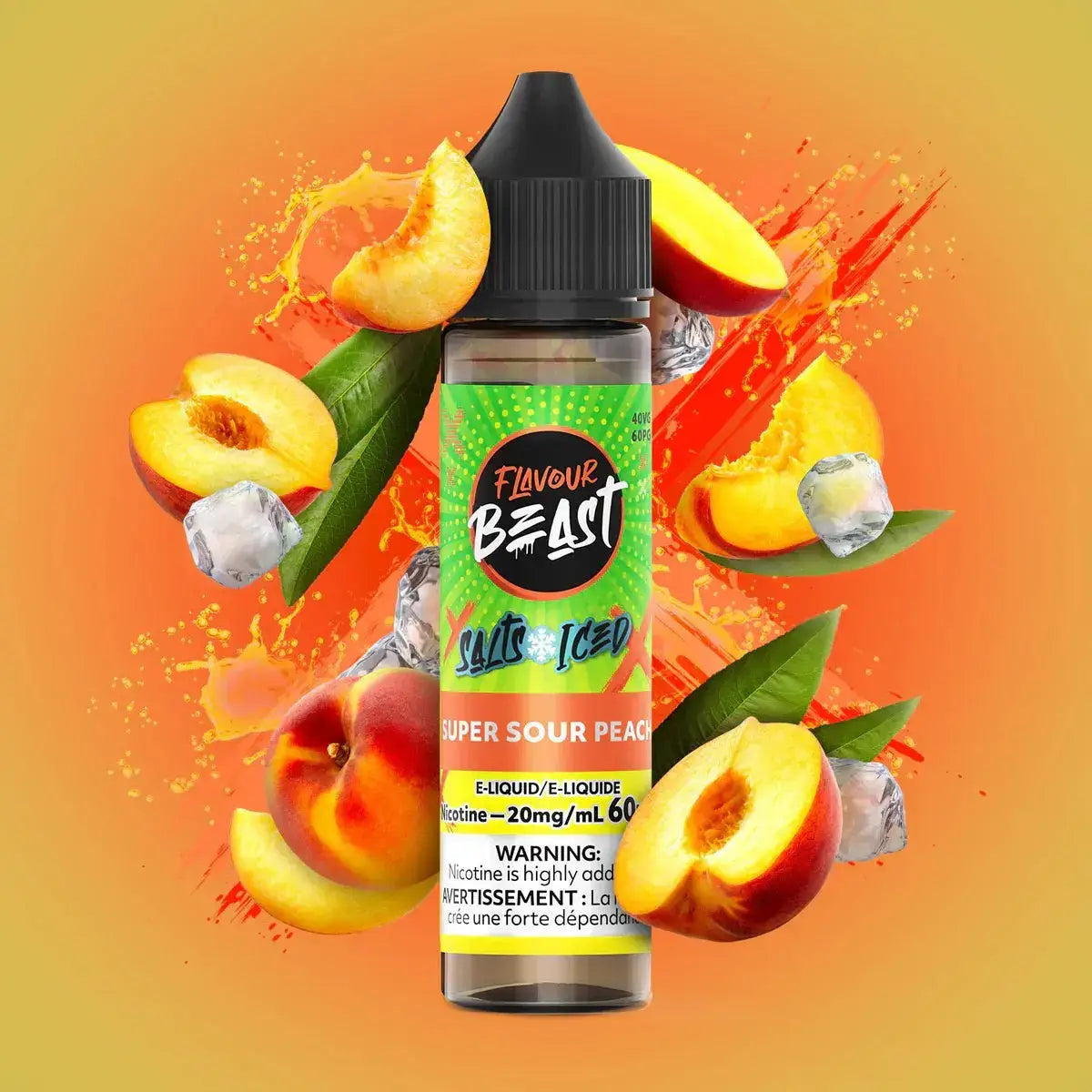 Flavour Beast - Super Sour Peach - Salt Nic E-Liquid