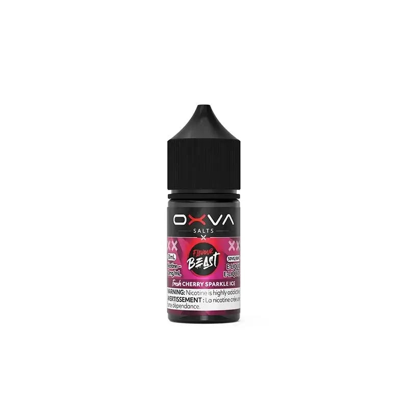 Flavour Beast X OXVA - Cherry Sparkle Ice - Salt Nic E-Liquid