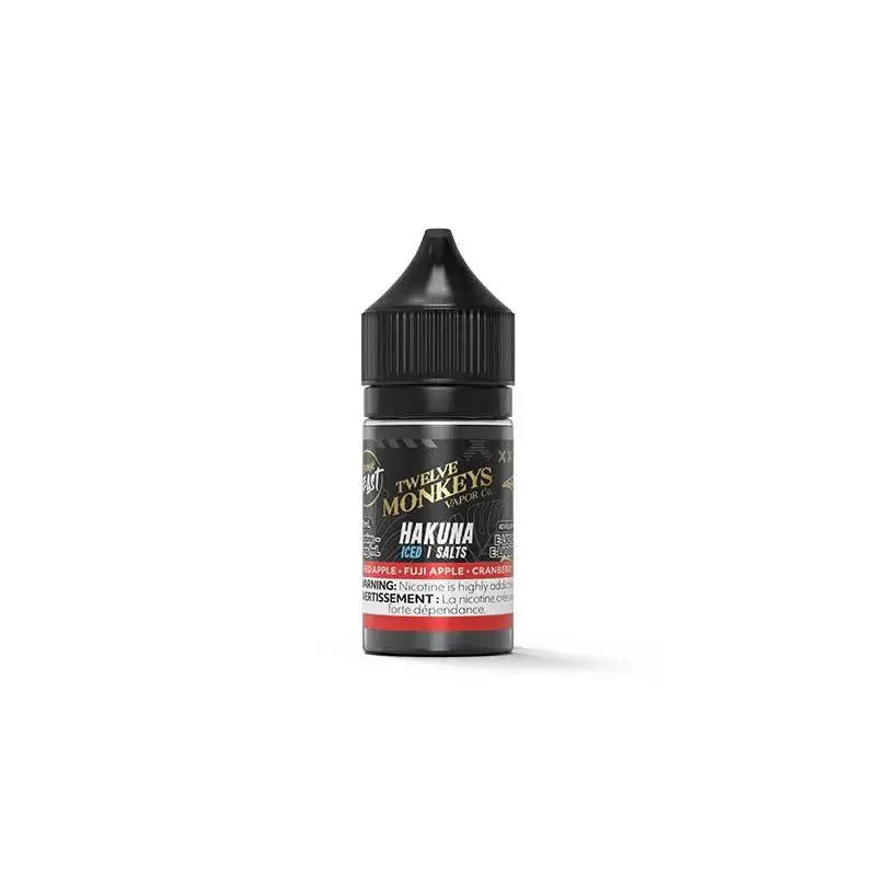 Flavour Beast x 12 Monkeys - Hakuna Ice - Salt Nic E-Liquid