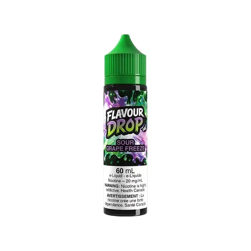 Flavour Drop - Sour Grape Freeze - Salt Nic E-Liquid