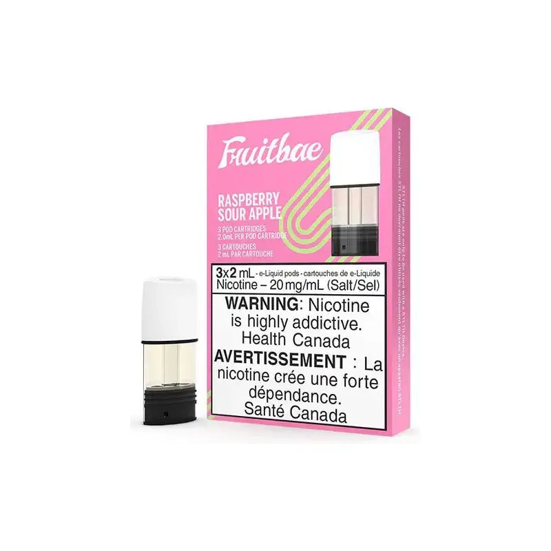 Fruitbae STLTH Compatible Pod 3-Pack - Raspberry Apple