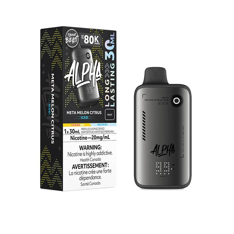 Flavour Beast Alpha 80K - Meta Melon Citrus Iced - Disposable Vape - Vapeshop Mania
