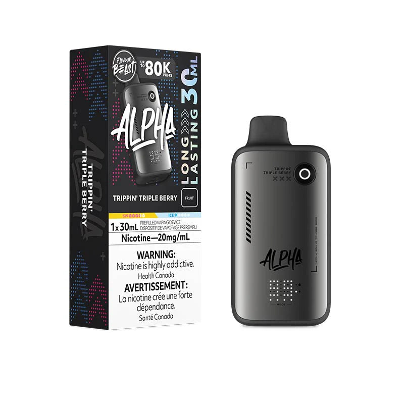 Flavour Beast Alpha 80K - Trippin' Triple Berry - Disposable Vape - Vapeshop Mania