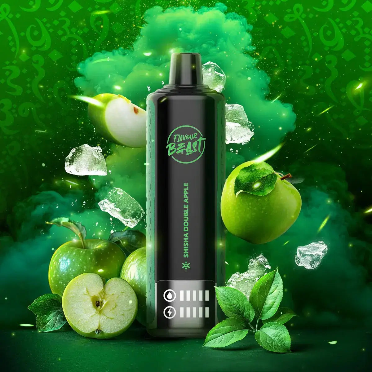 Flavour Beast Beast Bar 15K - Shisha Double Apple Ice - Disposable Vape - Vapeshop Mania