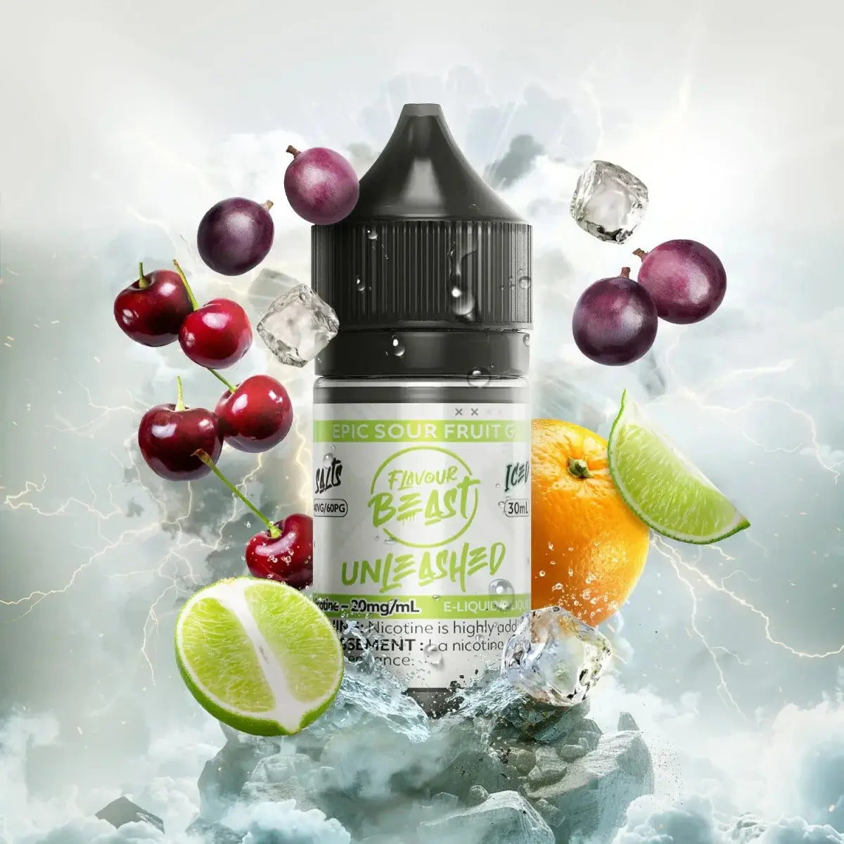 Flavour Beast Epic - Sour Fruit G - E-liquide au sel de nicotine - E-liquide au sel de nicotine - Vapeshop Mania