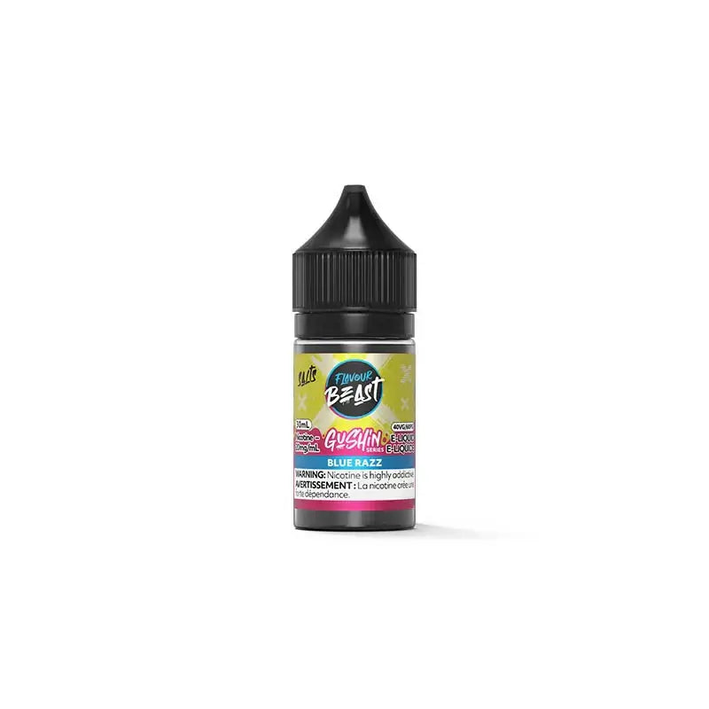Flavour Beast - Gushin Blue Razz - Salt Nic E-Liquid - Salt Nic E-Liquid - Vapeshop Mania