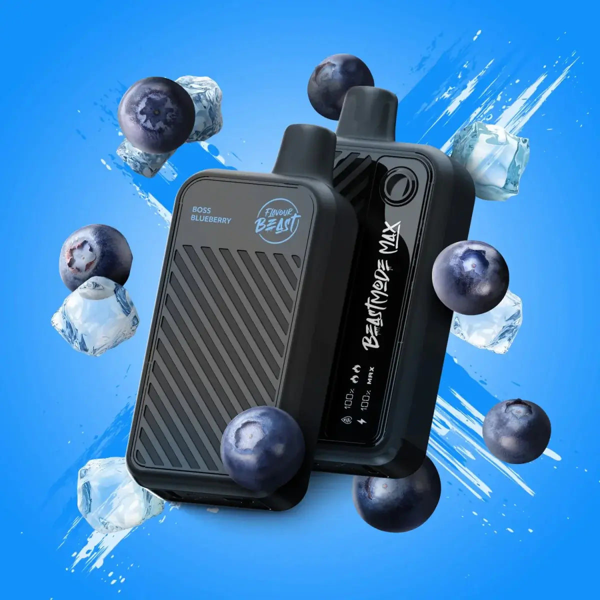 Flavour Beast Mode Max 18K - Boss Blueberry Ice - Disposable Vape - Vapeshop Mania