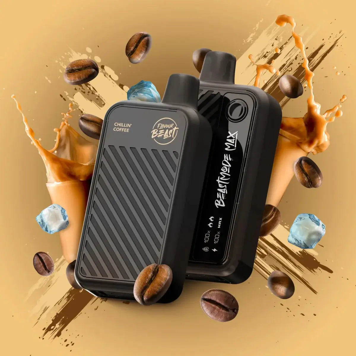 Flavour Beast Mode Max 18K - Chillin' Coffee Ice - Vape jetable - Vapeshop Mania