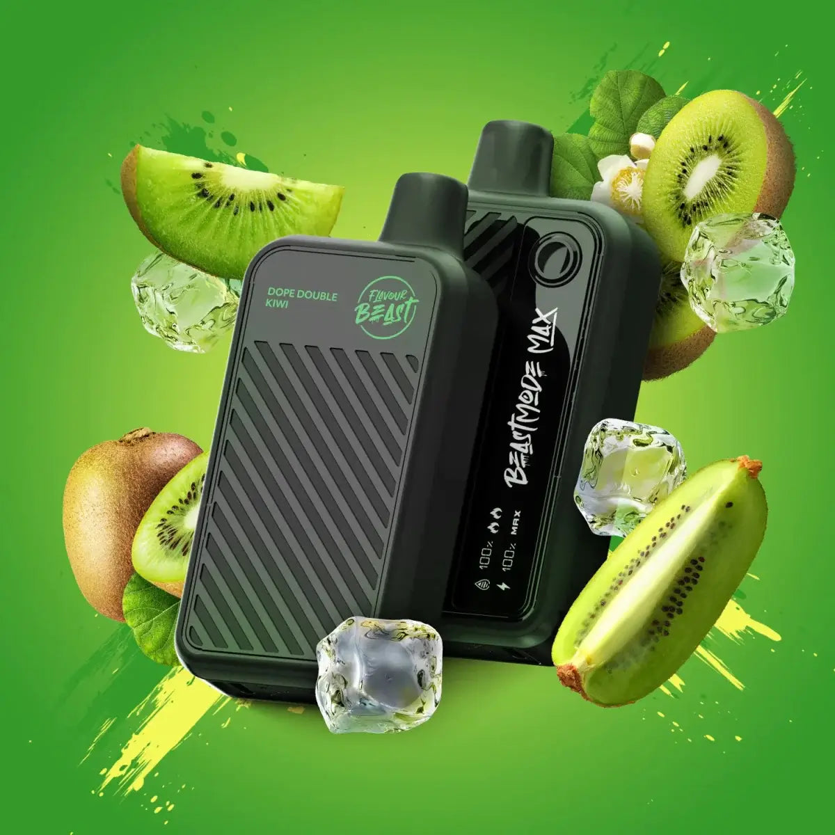 Flavour Beast Mode Max 18K - Dope Double Kiwi Ice - Disposable Vape - Vapeshop Mania