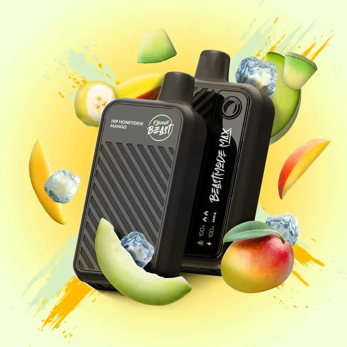 Flavour Beast Mode Max 18K - Hip Honeydew Mango Ice - Disposable Vape - Vapeshop Mania