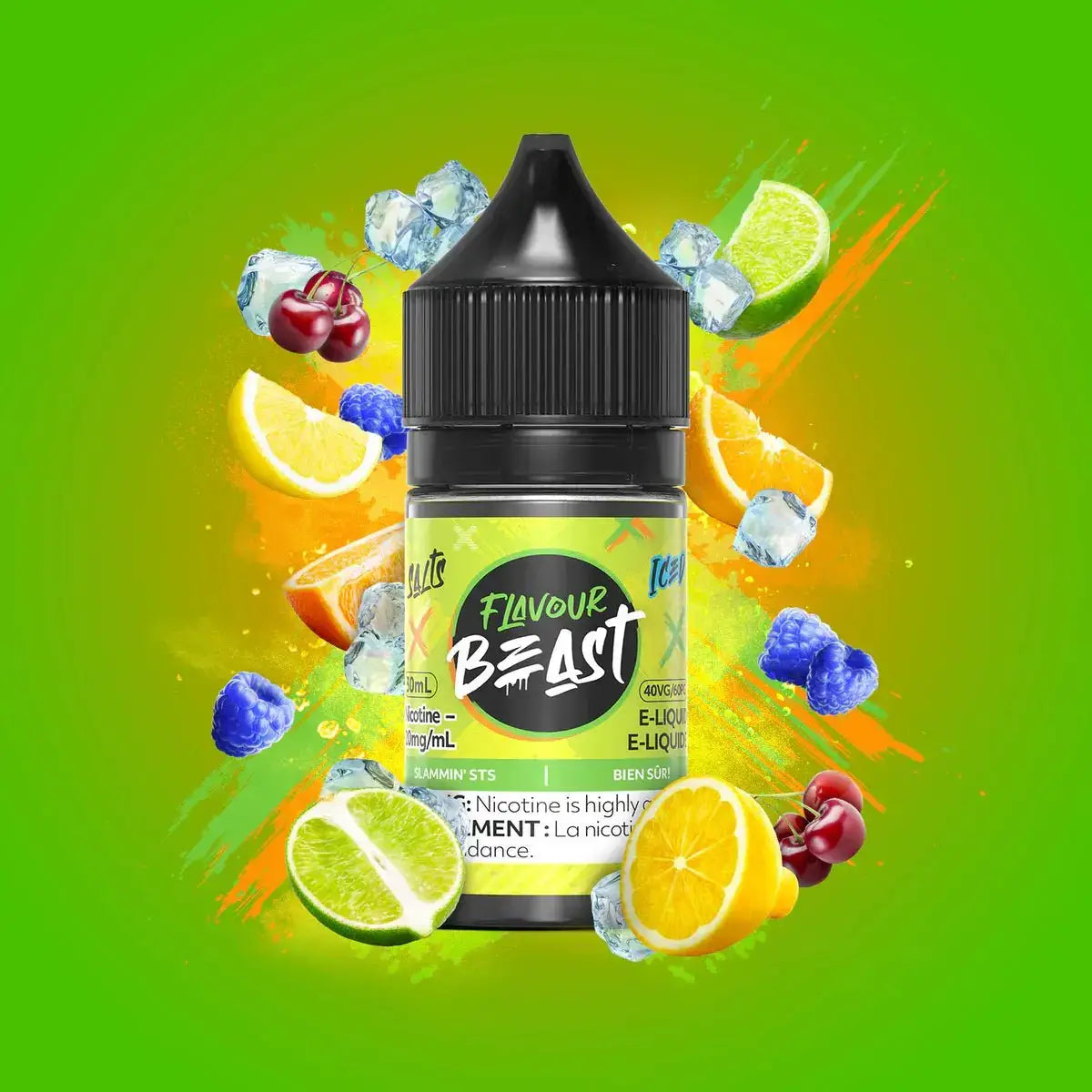 Flavour Beast - Slammin' STS Ice - E-liquide Salt Nic - E-liquide Salt Nic - Vapeshop Mania