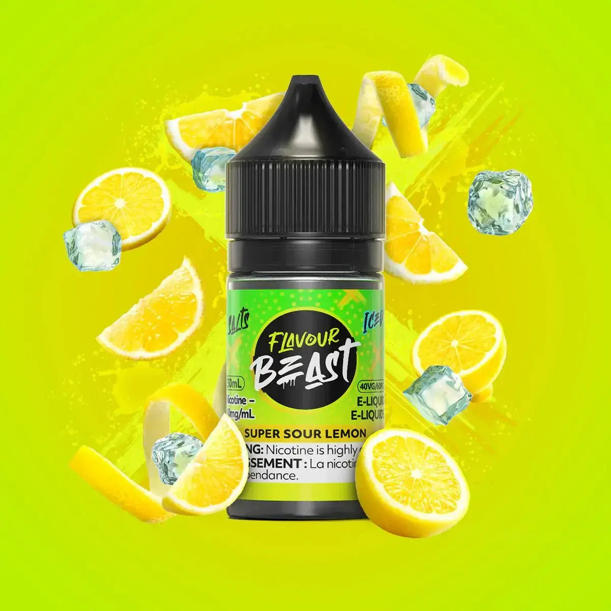 Flavour Beast - Super Sour Lemon - Salt Nic E-Liquid - Salt Nic E-Liquid - Vapeshop Mania