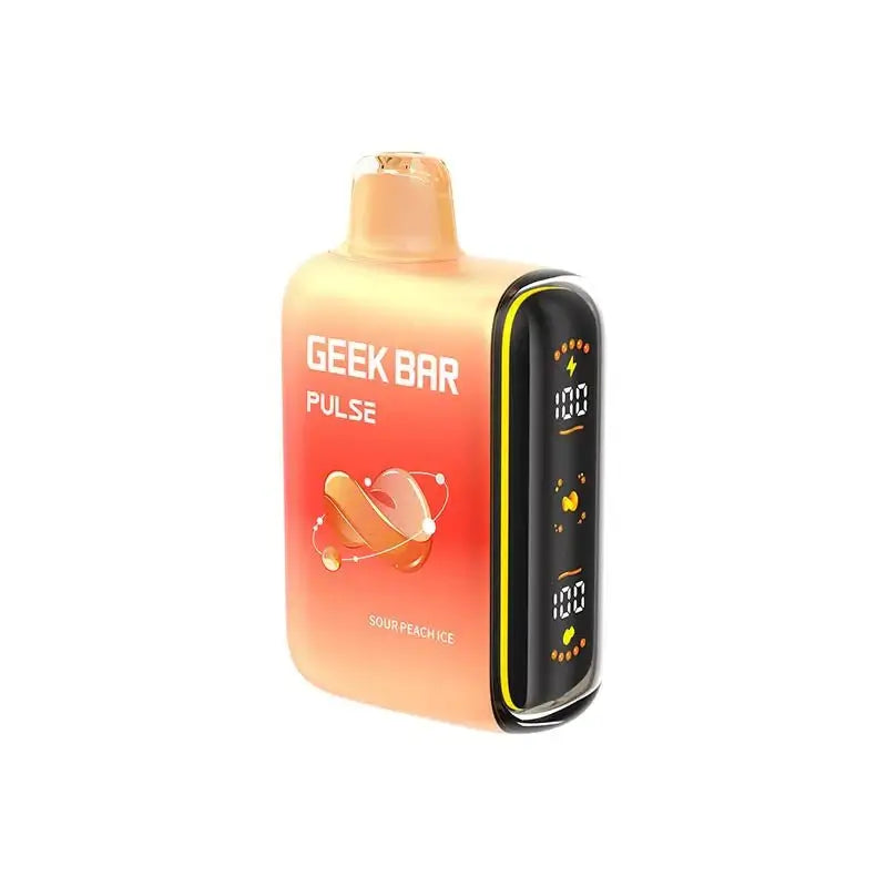 Geek Bar Pulse 9K - Sour Peach Ice - Disposable Vape - Vapeshop Mania