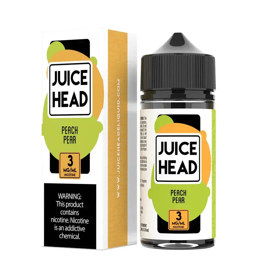 Juice Head - Pêche-poire - E-liquide 100 ml