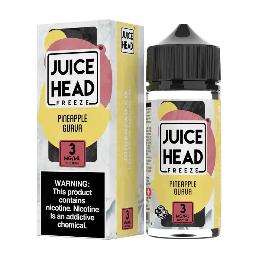 Juice Head - Ananas-Goyave FREEZE - E-liquide 100 ml