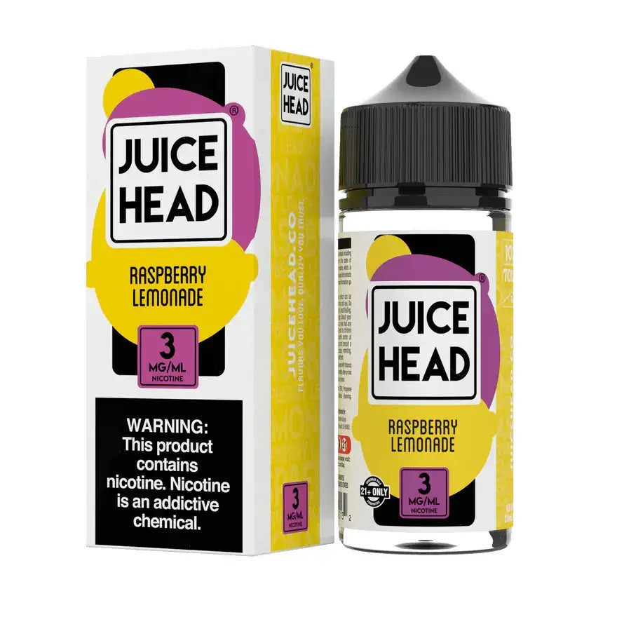 Juice Head - Framboise-Citron - E-liquide 100 ml