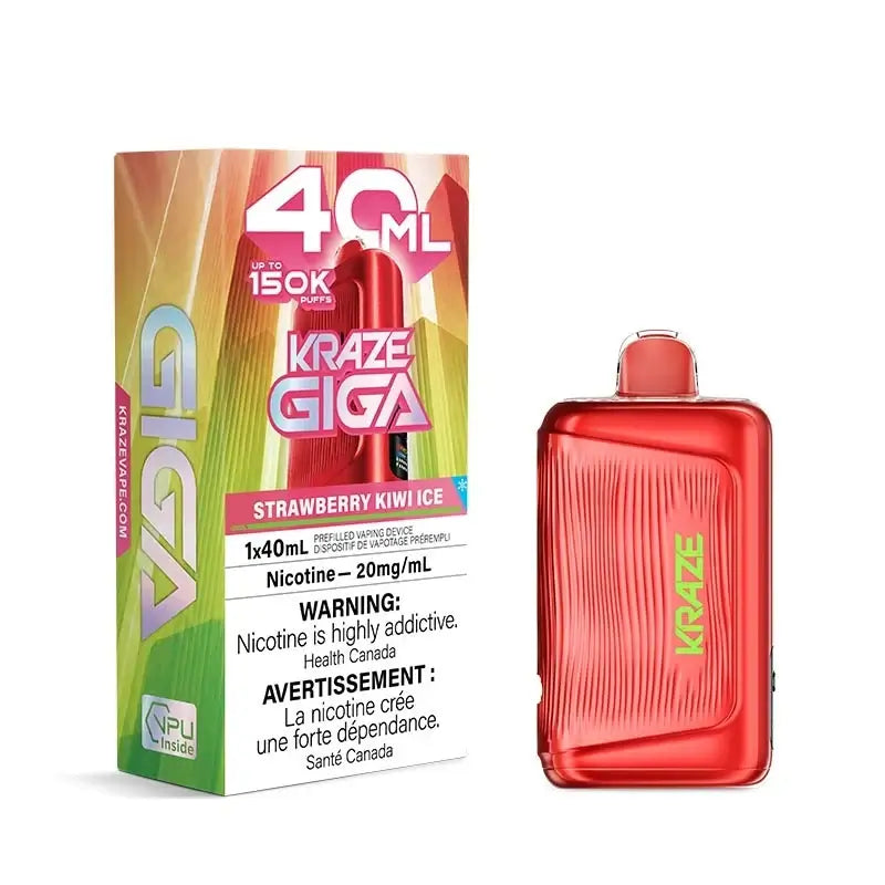 Kraze Giga 150K - Strawberry Kiwi Ice