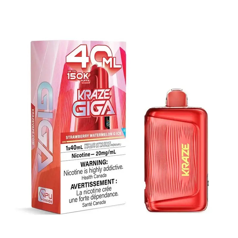 Kraze Giga 150K - Strawberry Watermelon G Ice