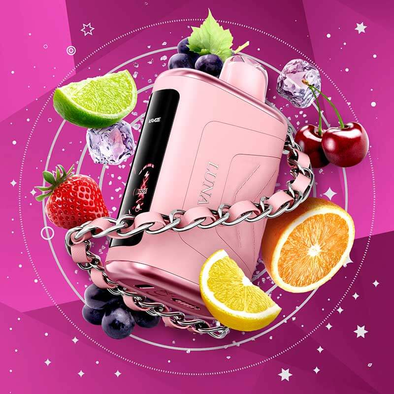 Kraze Luna 42K - Fruit Jewel Ice - Vape jetable - Vapeshop Mania