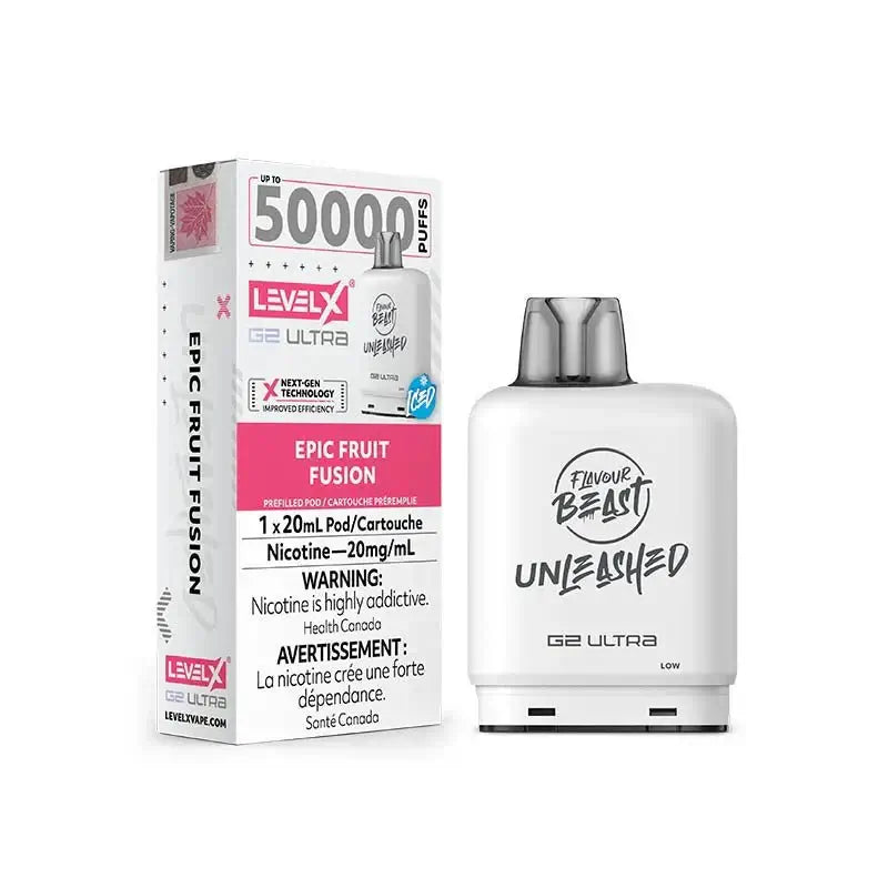 Pod Level X G2 Ultra 50K - Unleashed - Epic Fruit Fusion Ice