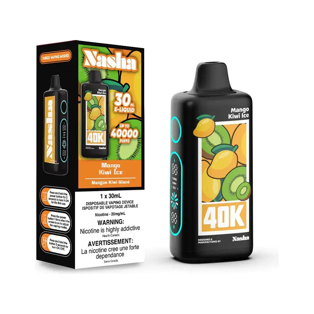 Nasha 40K - Mango Kiwi Ice
