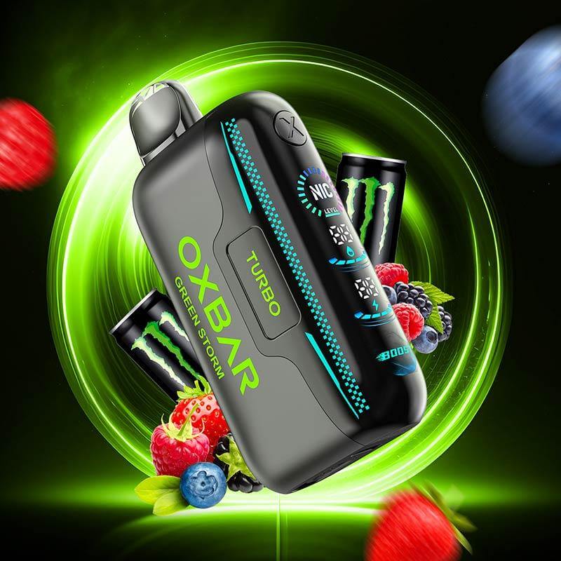OXBAR G42K - Green Storm - Vape jetable - Vapeshop Mania