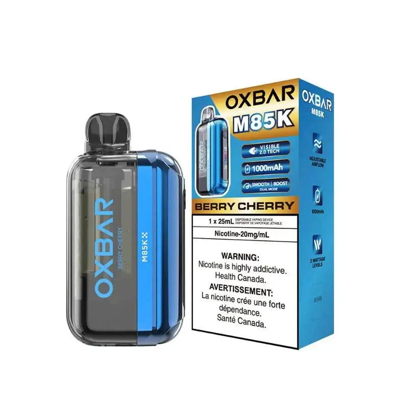 OXBAR M85K - Berry Cherry - Disposable Vape - Vapeshop Mania