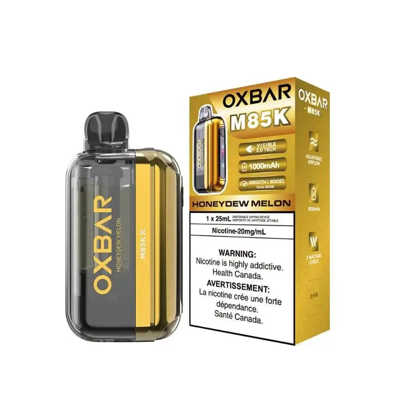 OXBAR M85K - Honeydew Melon - Disposable Vape - Vapeshop Mania