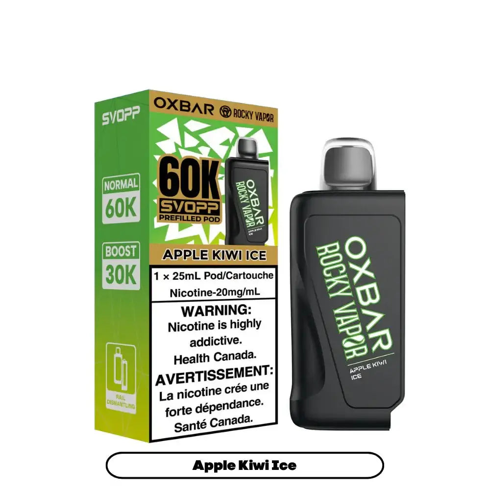OxBar SVOPP 60K Pod - Apple Kiwi Ice