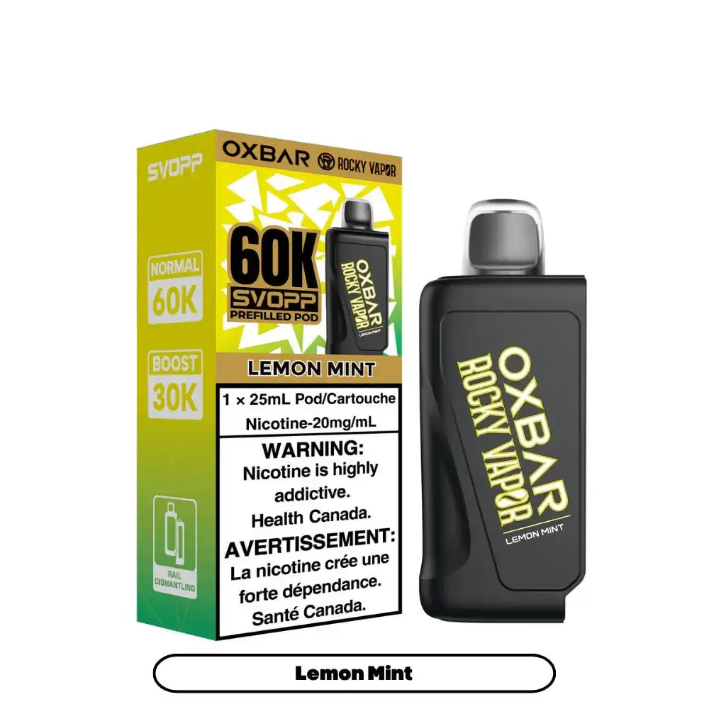 OxBar SVOPP 60K Pod - Lemon Mint