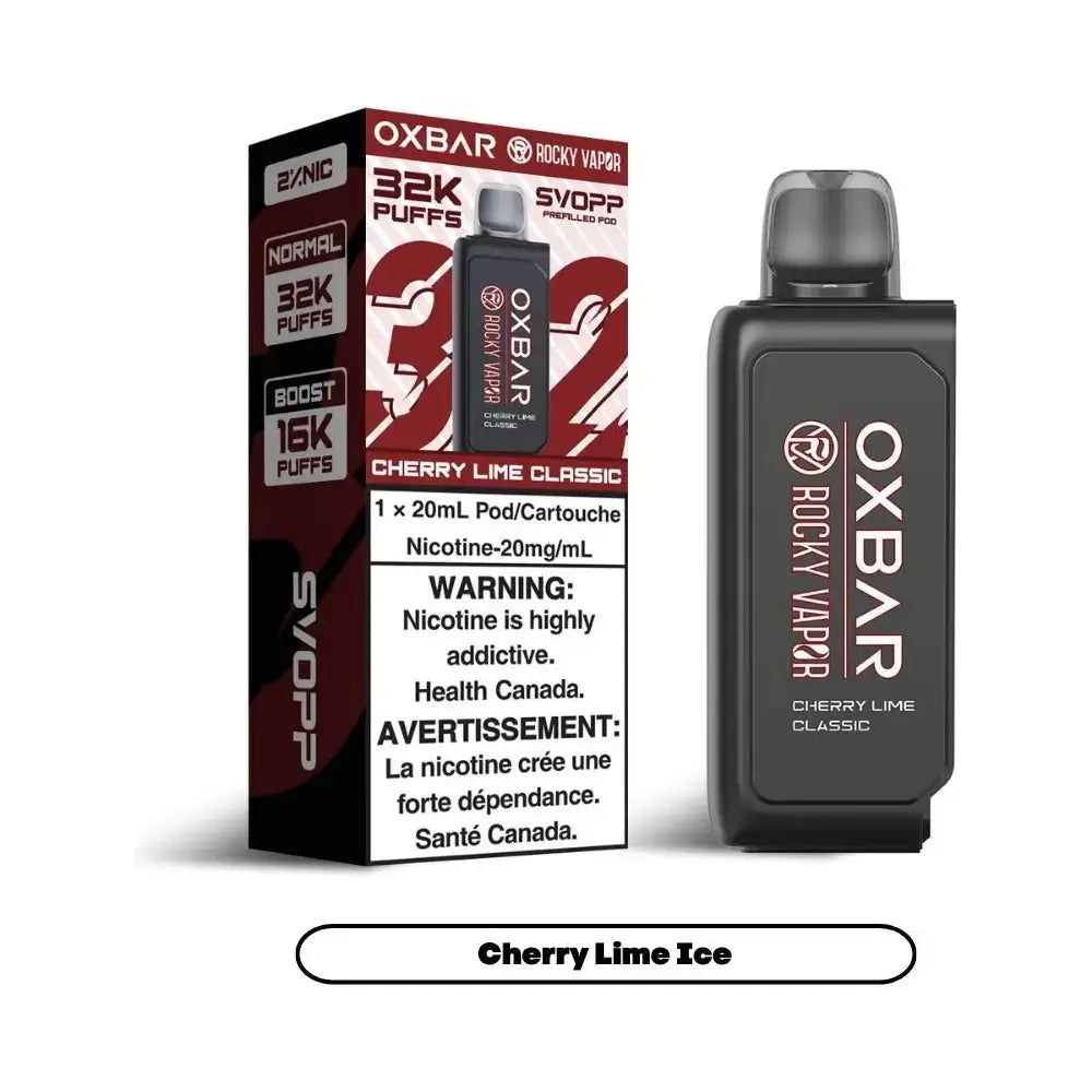OxBar SVOPP 32K Pod - Cherry Lime Classic - Prefilled Pod - Vapeshop Mania