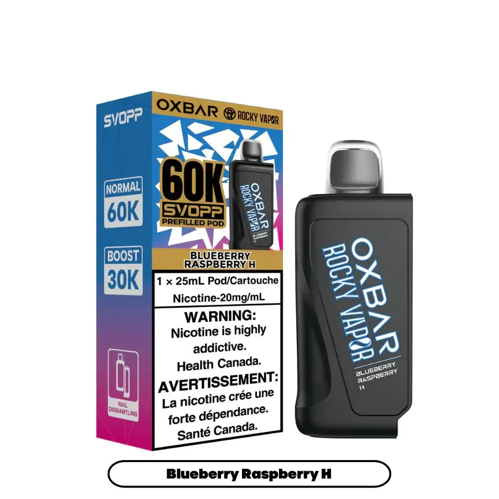 OxBar SVOPP 60K Pod - Blueberry Raspberry Hype - Prefilled Pod - Vapeshop Mania